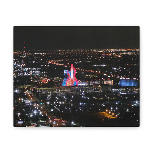 Guitar in the sky Canvas Gallery Wraps